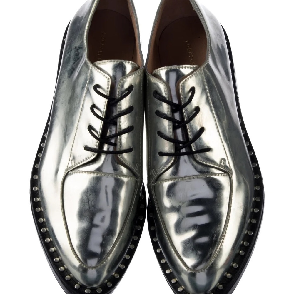 Loeffler Randall
Patent Leather Studded Accents Oxfords Women's Size: 8 | US 8
